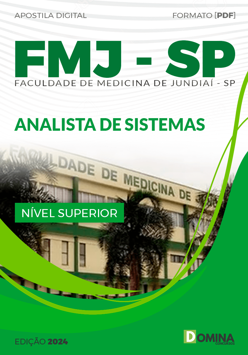 Apostila FMJ SP 2024 Analista De Sistemas