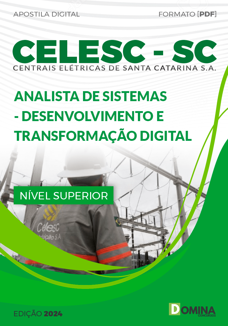 Apostila CELESC SC 2024 Analista de Sistema Desenvolvimento
