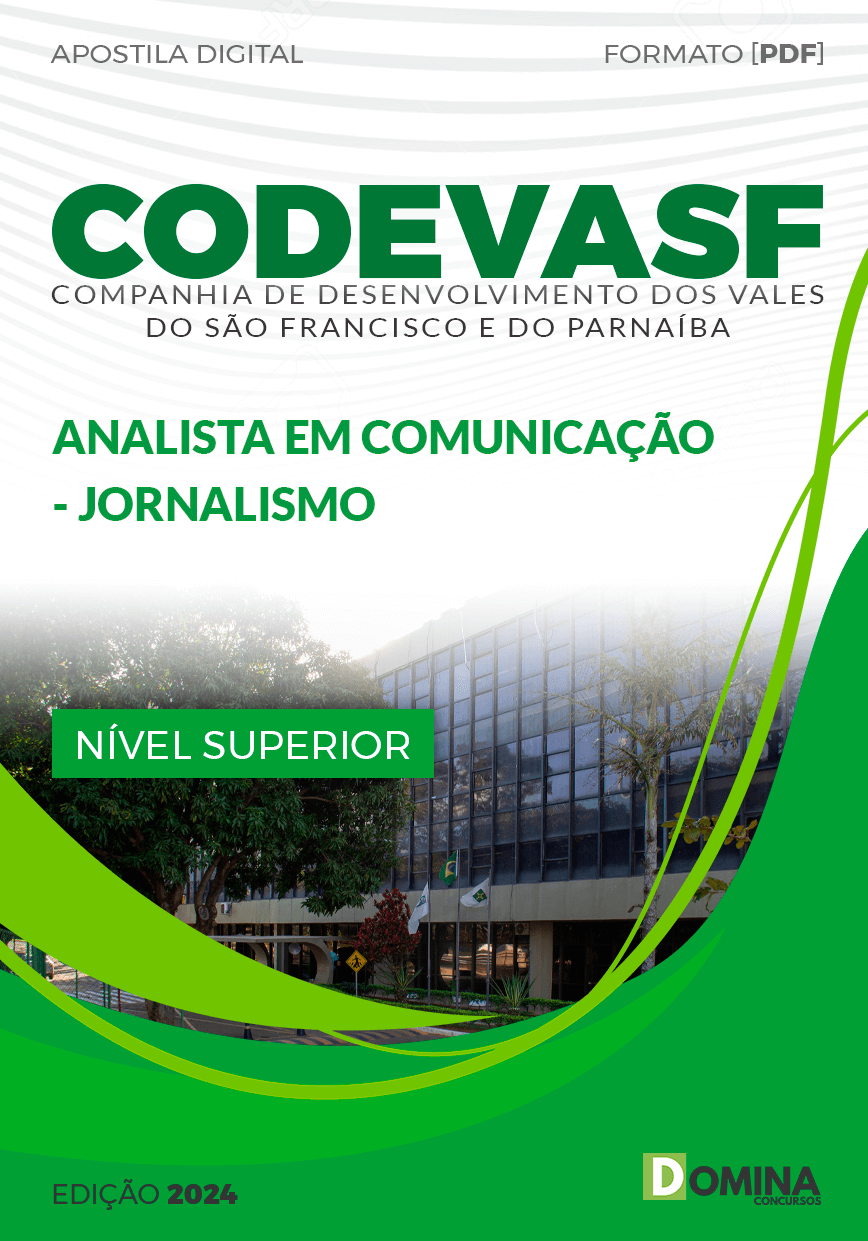 Apostila CODEVASF 2024 Analista Comunicação Jornalismo