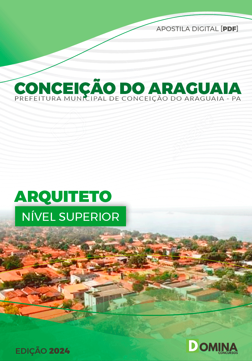 Apostila Prefeitura Conceição do Araguaia PA 2024 Arquiteto