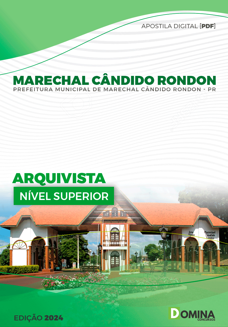 Apostila Marechal Cândido Rondon PR 2024 Arquivista