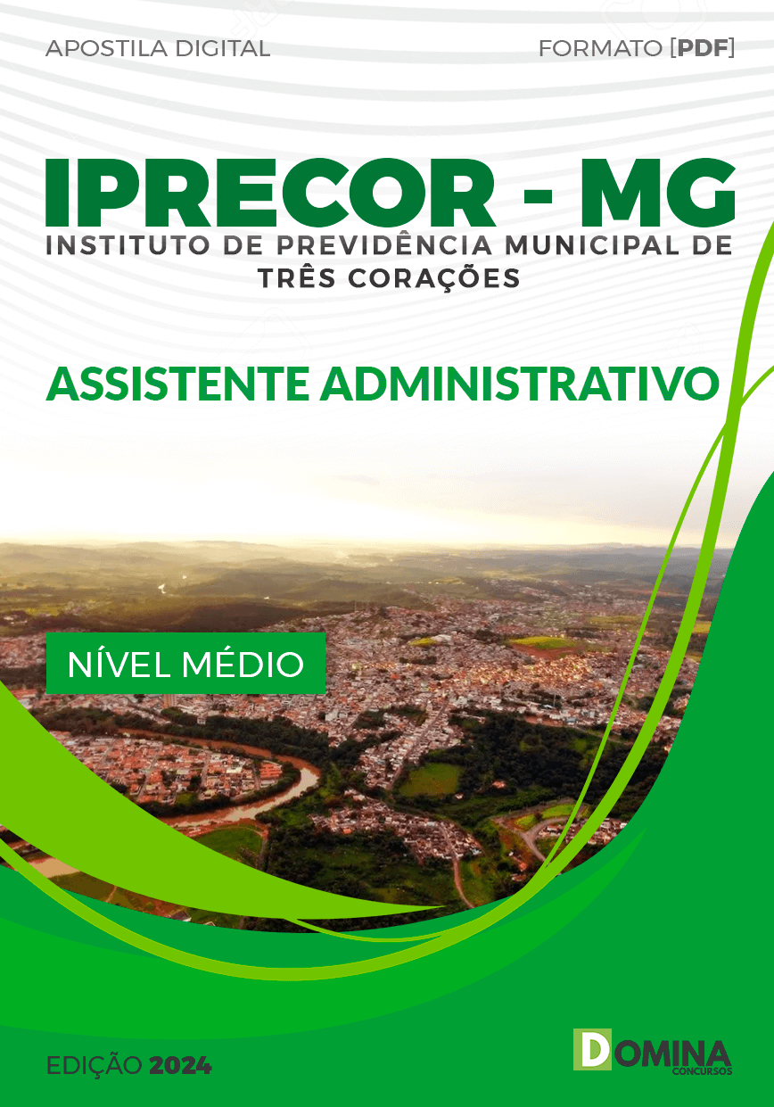 Apostila IPRECOR MG 2024 Assistente Administrativo