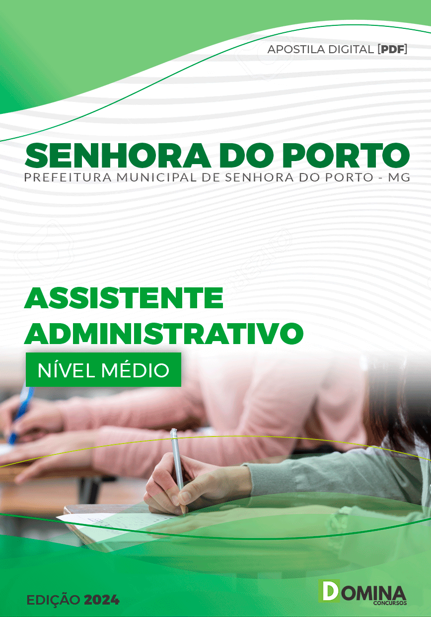 Apostila Prefeitura Senhora Porto MG 2024 Assistente ADM