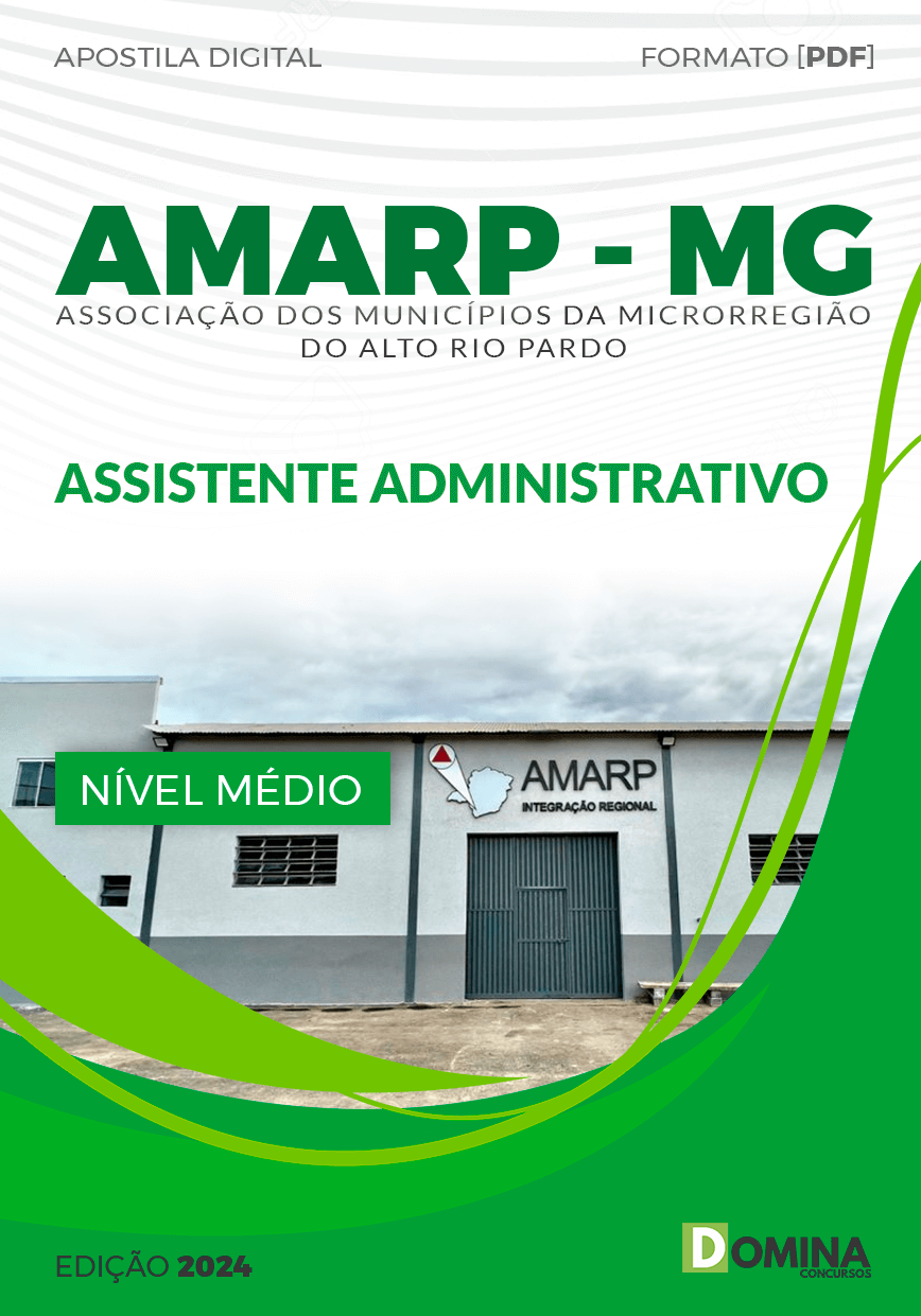 Apostila AMARP MG 2024 Assistente Administrativo