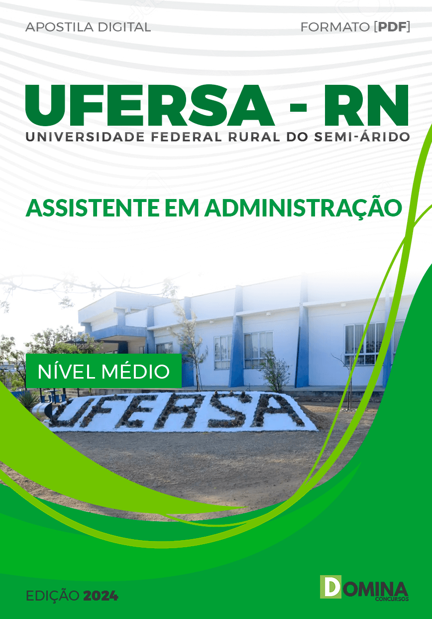 Apostila UFERSA RN 2024 Assistente em Administração