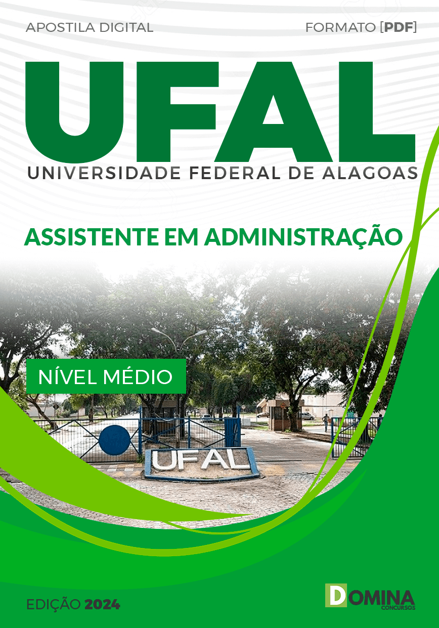 Apostila UFAL 2024 Assistente Em Administração