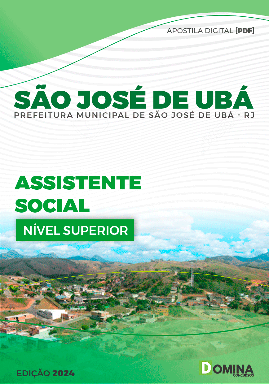 Apostila Prefeitura São José de Ubá RJ 2024 Assistente Social