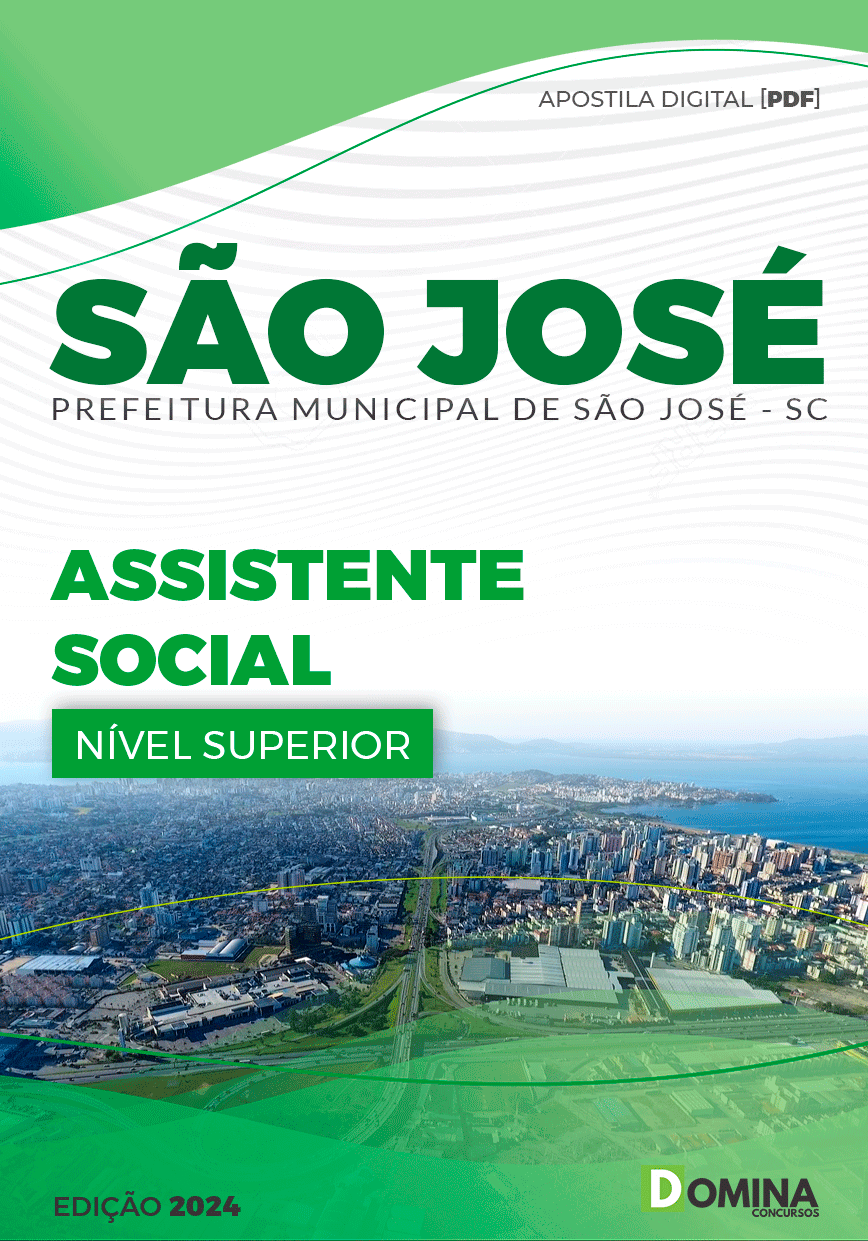 Apostila Prefeitura São José SC 2024 Assistente Social