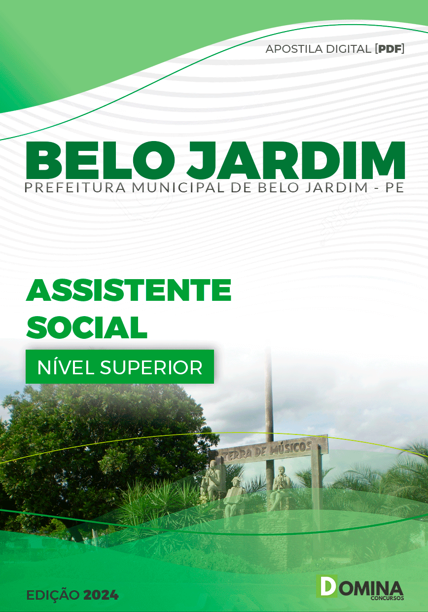 Apostila Prefeitura Belo Jardim PE 2024 Assistente Social