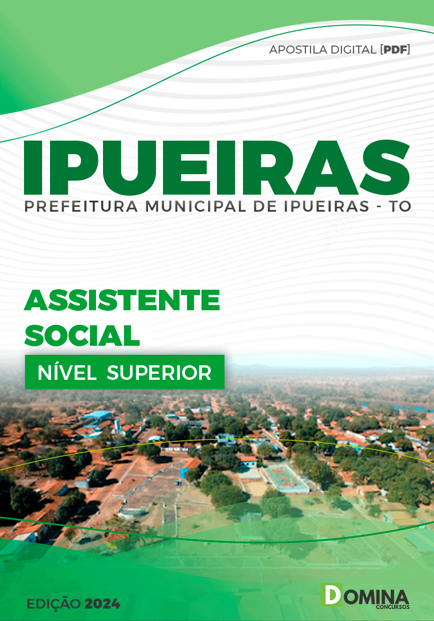 Apostila Prefeitura Ipueiras CE 2024 Assistente Social
