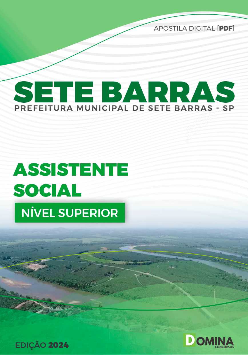 Apostila Prefeitura Sete Barras SP 2024 Assistente Social