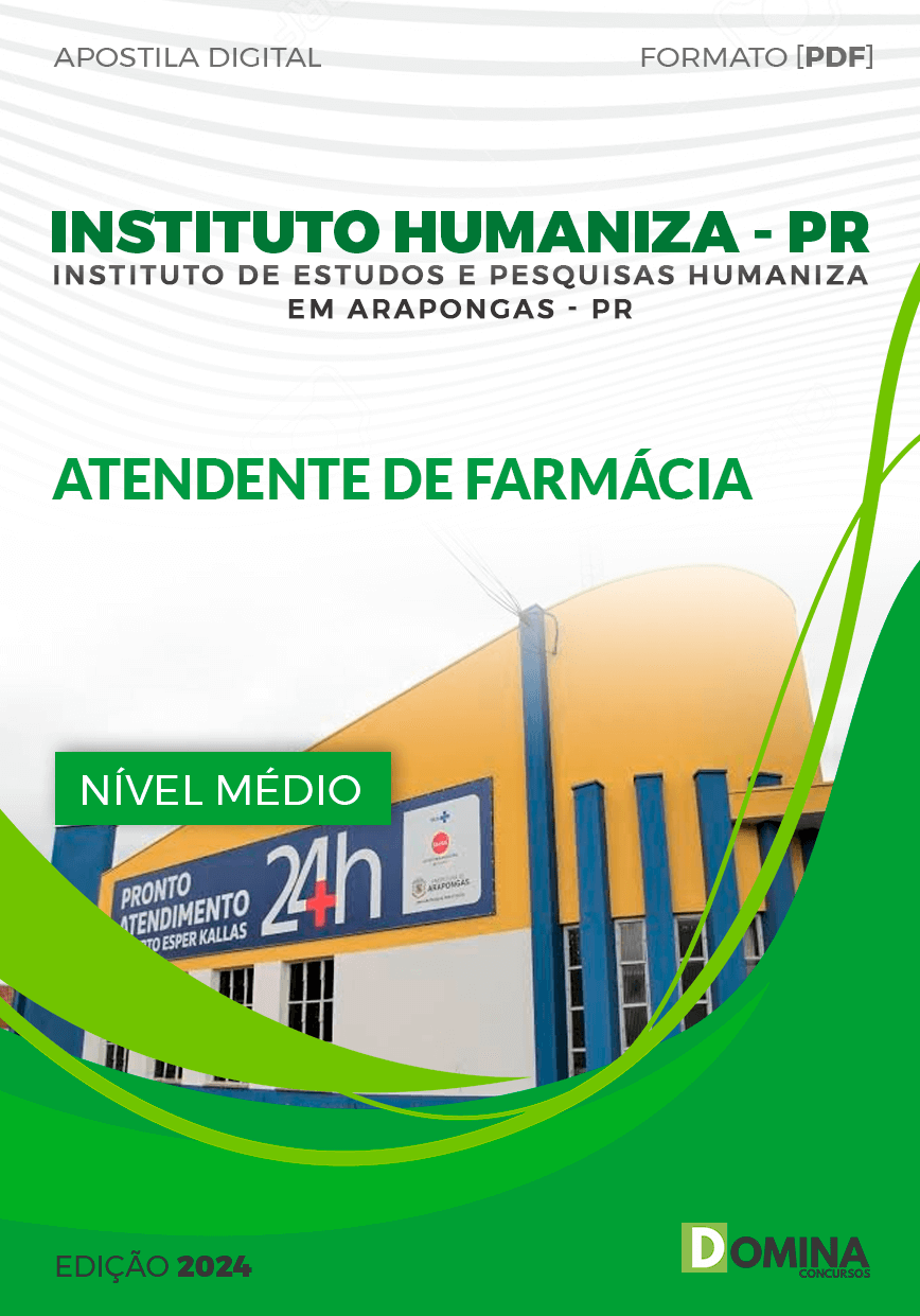 Apostila Instituto Humaniza PR 2024 Recepcionista