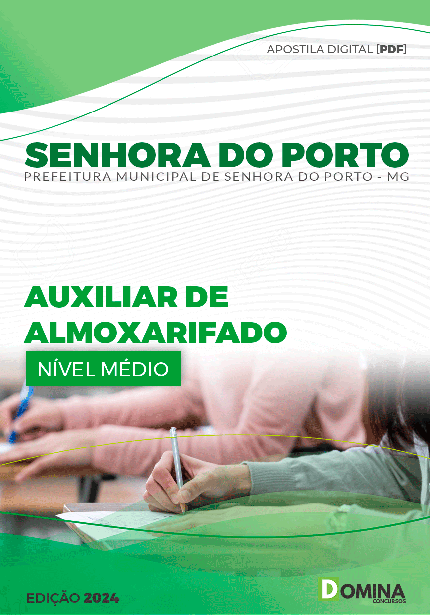 Apostila Prefeitura Senhora Porto MG 2024 Aux Almoxarifado