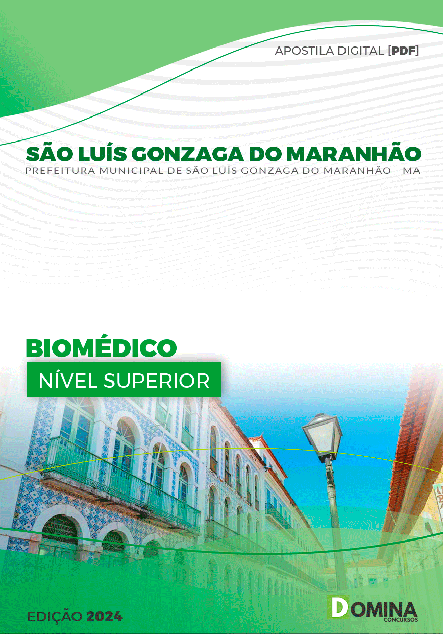 Apostila São Luís Gonzaga Maranhão MA 2024 Biomédico