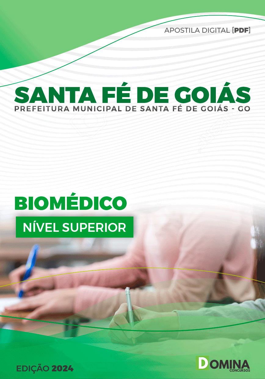 Apostila Prefeitura Santa Fé Goiás GO 2024 Biomédico