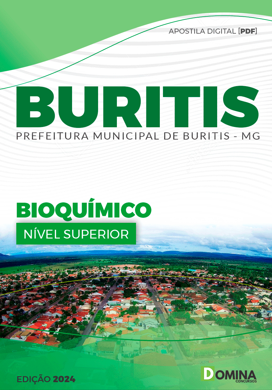 Apostila Prefeitura Buritis MG 2024 Bioquímico