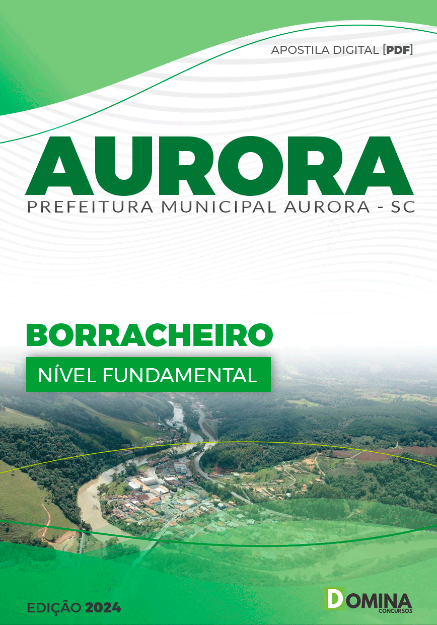 Apostila Prefeitura Aurora SC 2024 Borracheiro