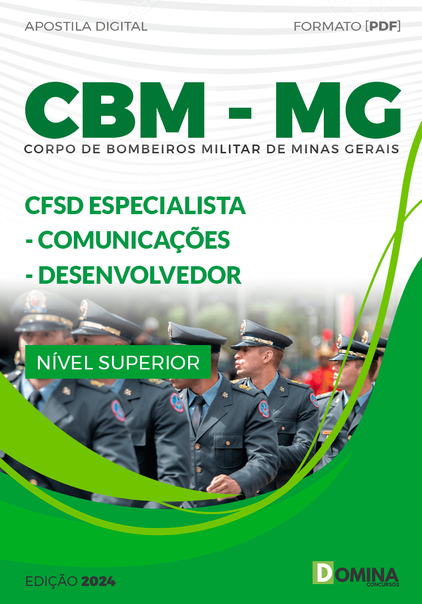 Apostila CBM MG 2024 Especialista Desenvolvedor