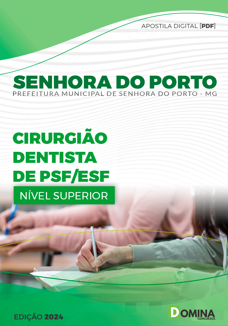 Apostila Prefeitura Senhora Porto MG 2024 Cirurgião Dentista