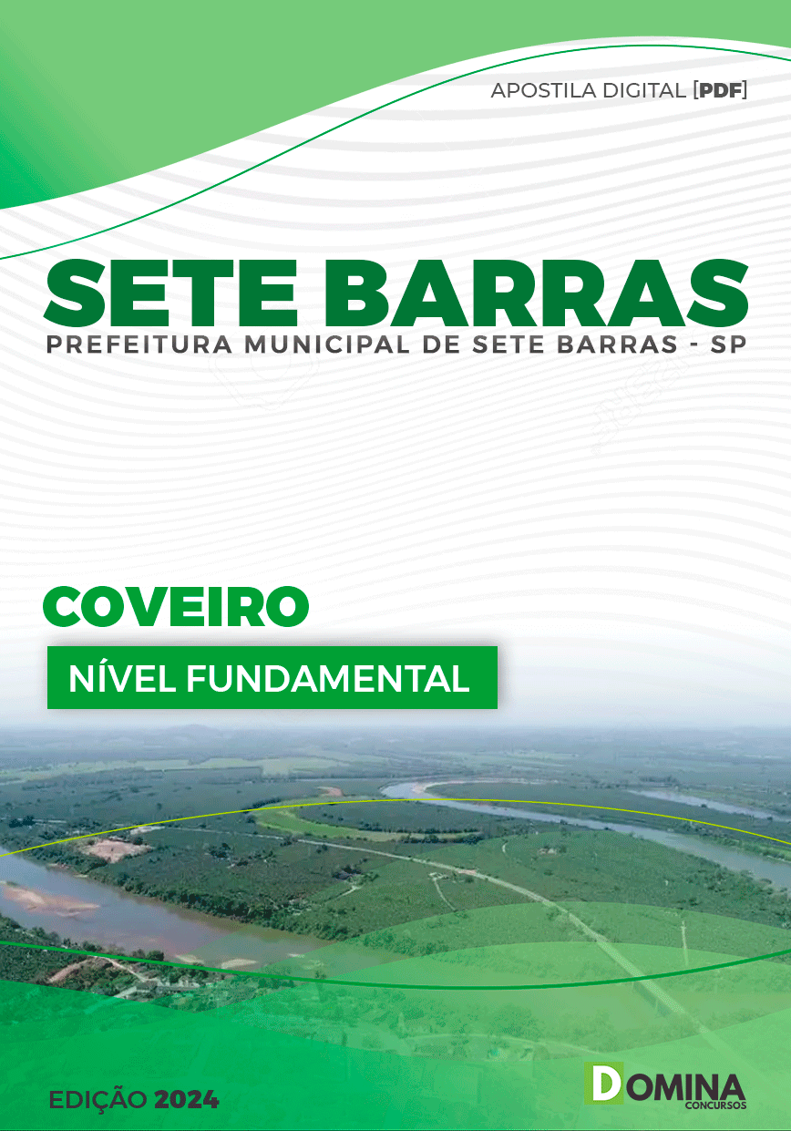 Apostila Prefeitura Sete Barras SP 2024 Coveiro