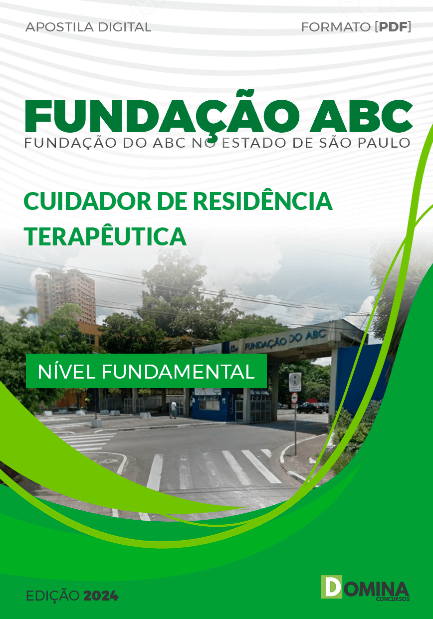 postila Fundação do ABC SP 2024 Cuidador de Residência Terapêutica