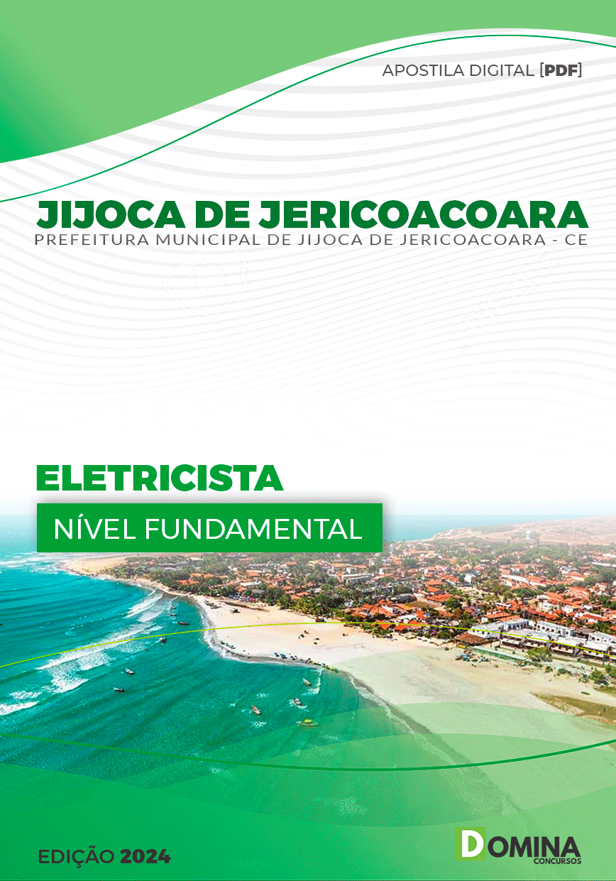 Apostila Prefeitura Jijoca de Jericoacora CE 2024 Eletricista