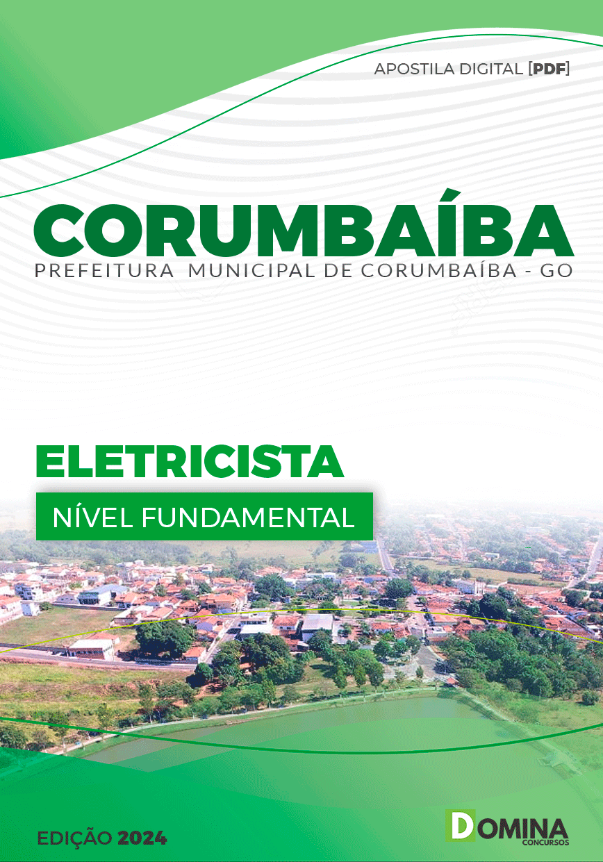 Apostila Prefeitura Corumbaíba GO 2024 Eletricista