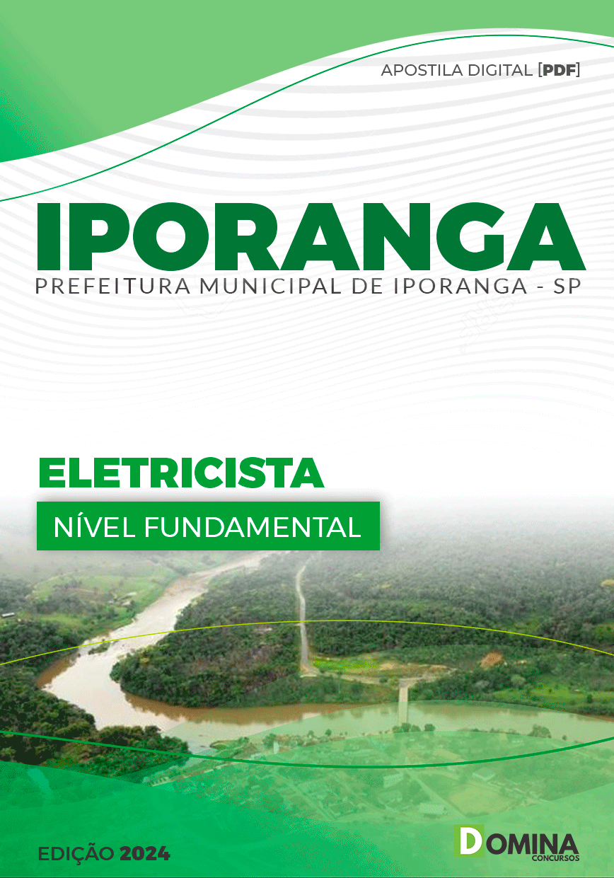 Apostila Prefeitura Iporanga SP 2024 Eletricista