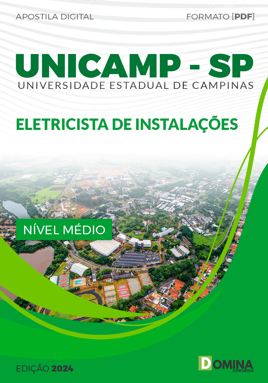 Apostila UNICAMP SP 2024 Eletricista de Instalações
