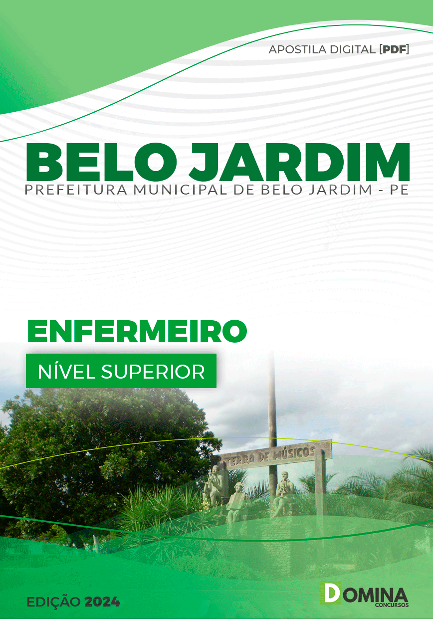 Apostila Prefeitura Belo Jardim PE 2024 Enfermeiro Plantonista