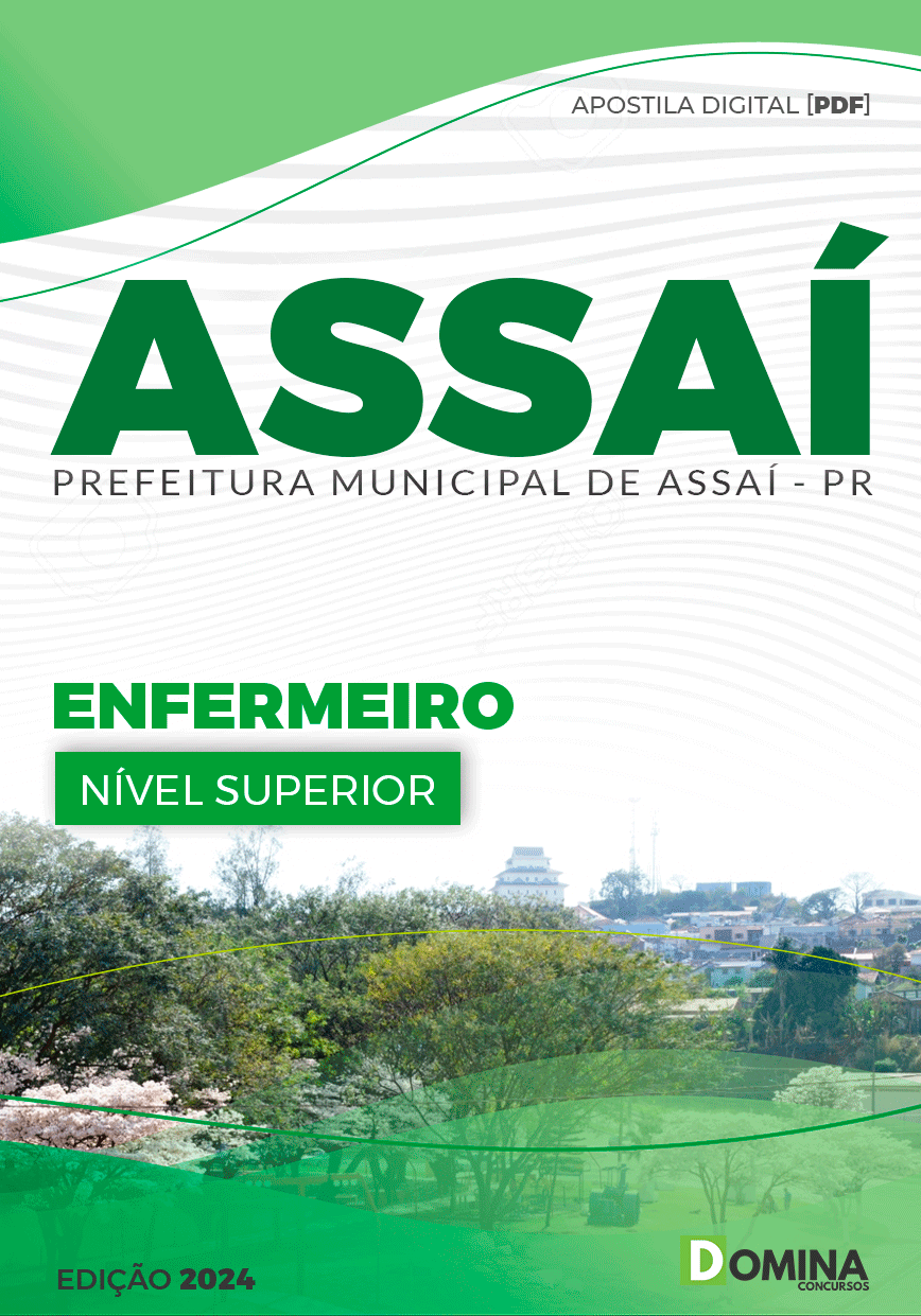 Apostila Prefeitura Assaí PR 2024 Enfermeiro