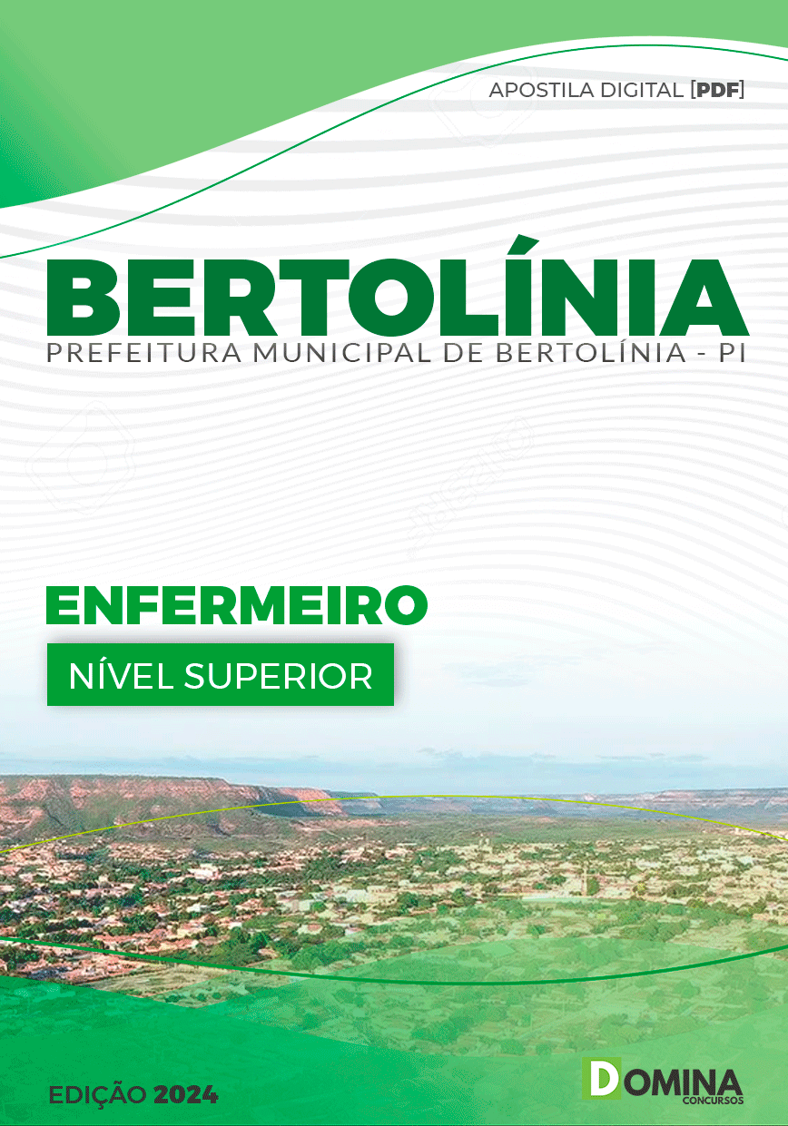 Apostila Prefeitura Bertolínia PI 2024 Enfermeiro