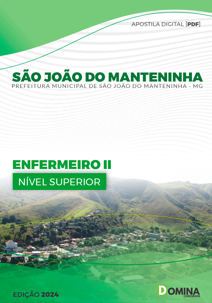 Apostila Prefeitura São João do Manteninha MG Enfermeiro II
