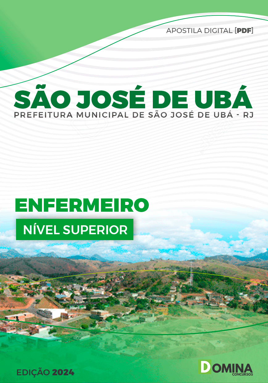 Apostila Prefeitura São José de Ubá RJ 2024 Enfermeiro