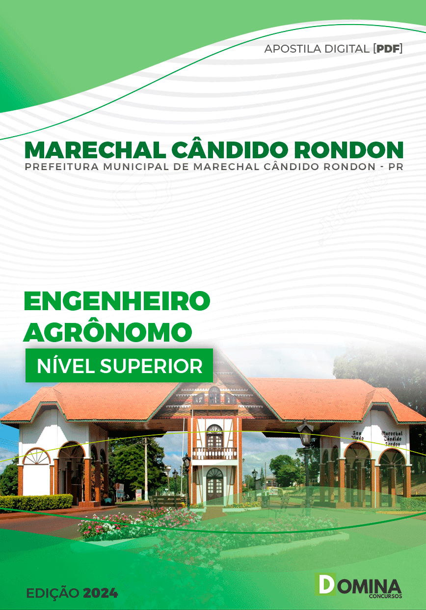 Apostila Marechal Cândido Rondon PR 2024 Eng Agrônomo