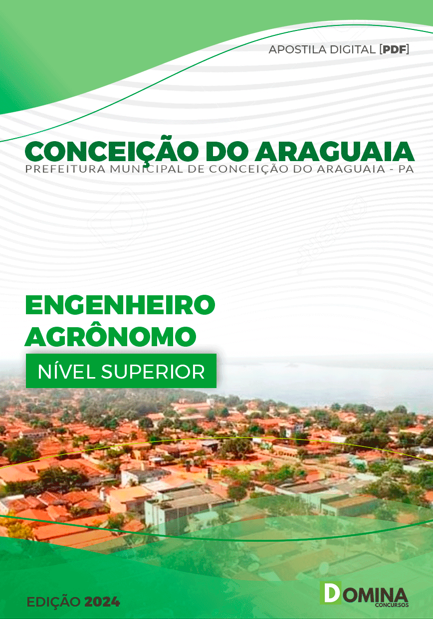 Apostila Prefeitura Conceição do Araguaia PA 2024 Engenheiro Agrônomo