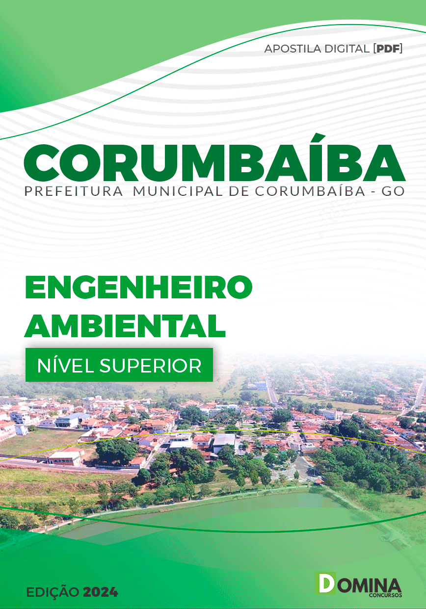 Apostila Prefeitura Corumbaíba GO 2024 Engenheiro Ambiental