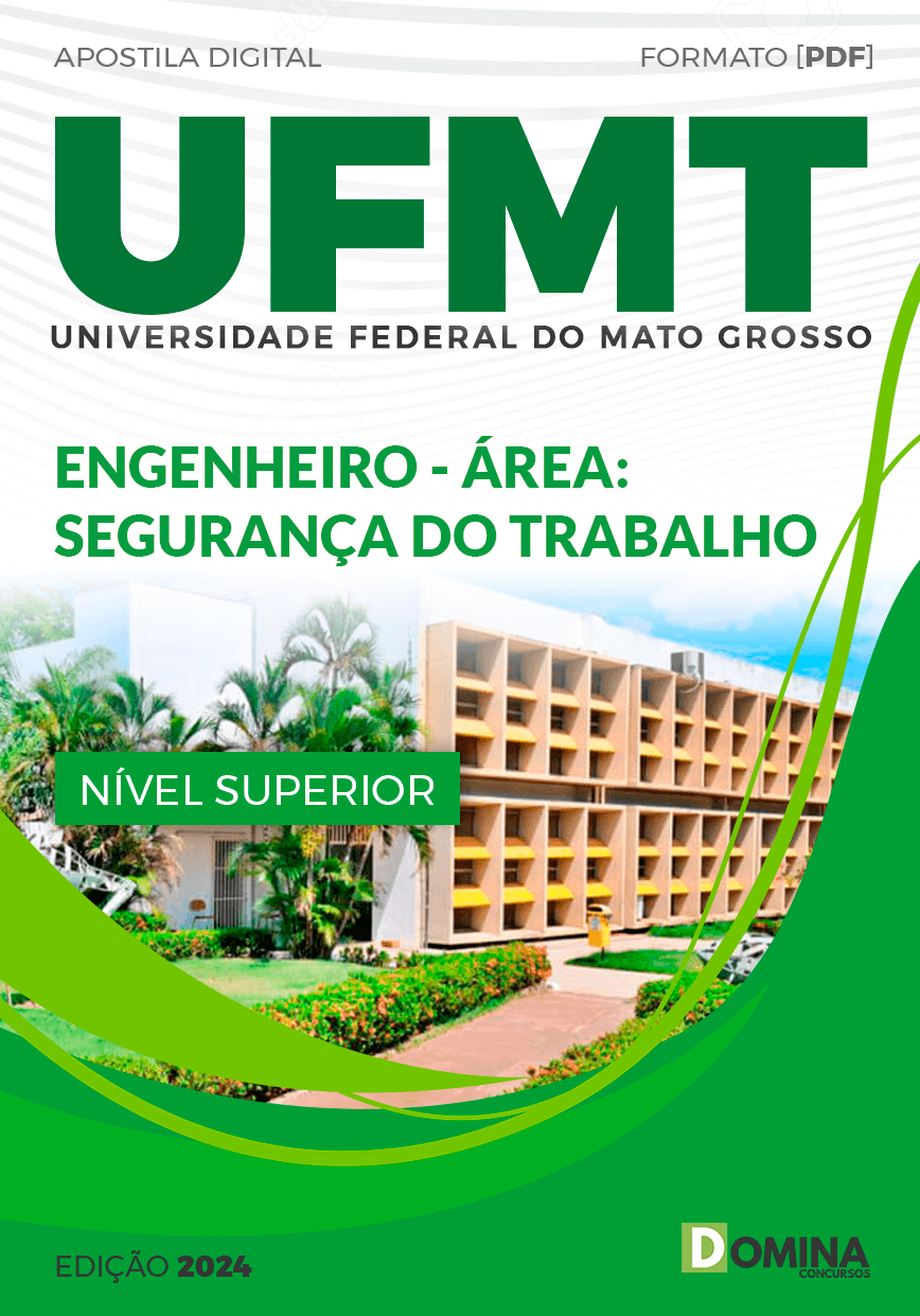 Apostila UFMT 2024 Engenheiro Segurança do Trabalho