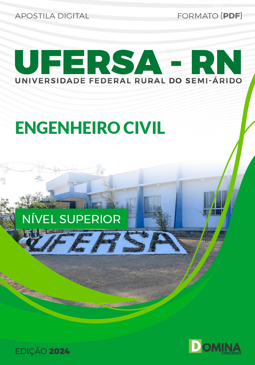 Apostila UFERSA RN 2024 Engenheiro Civil