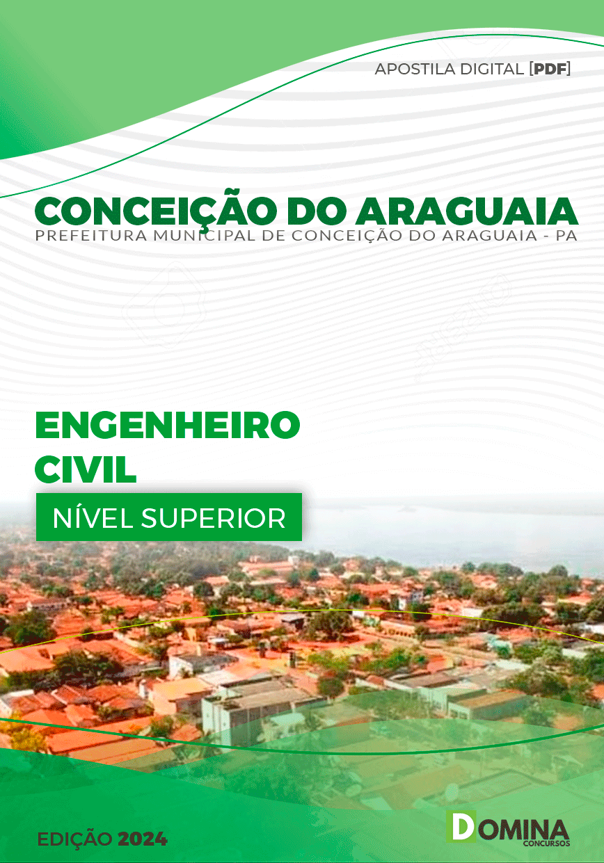 Apostila Prefeitura Conceição do Araguaia PA 2024 Engenheiro Civil