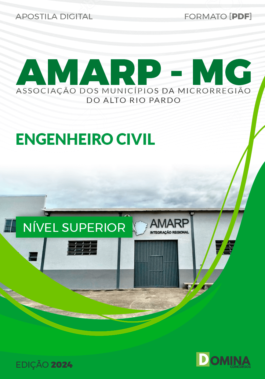 Apostila AMARP MG 2024 Engenheiro Civil