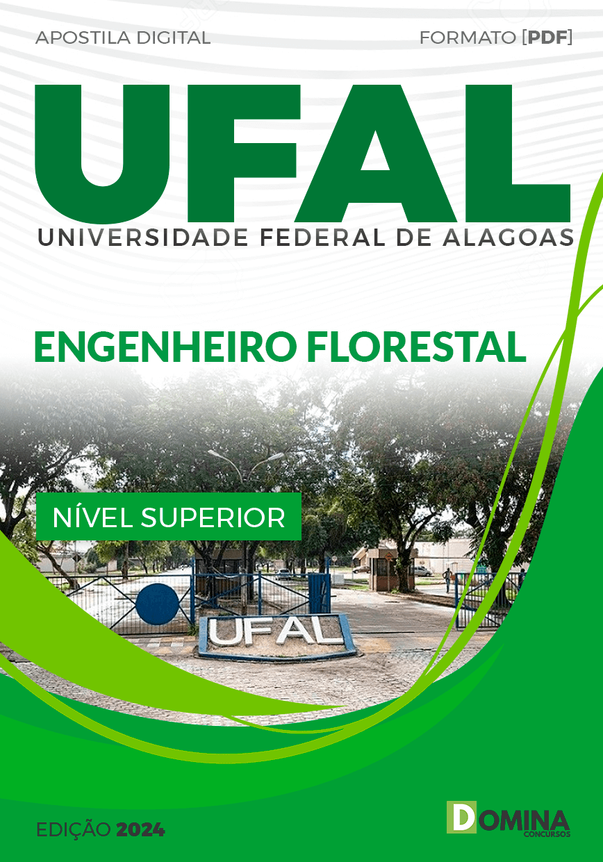 Apostila UFAL 2024 Engenheiro Área Florestal