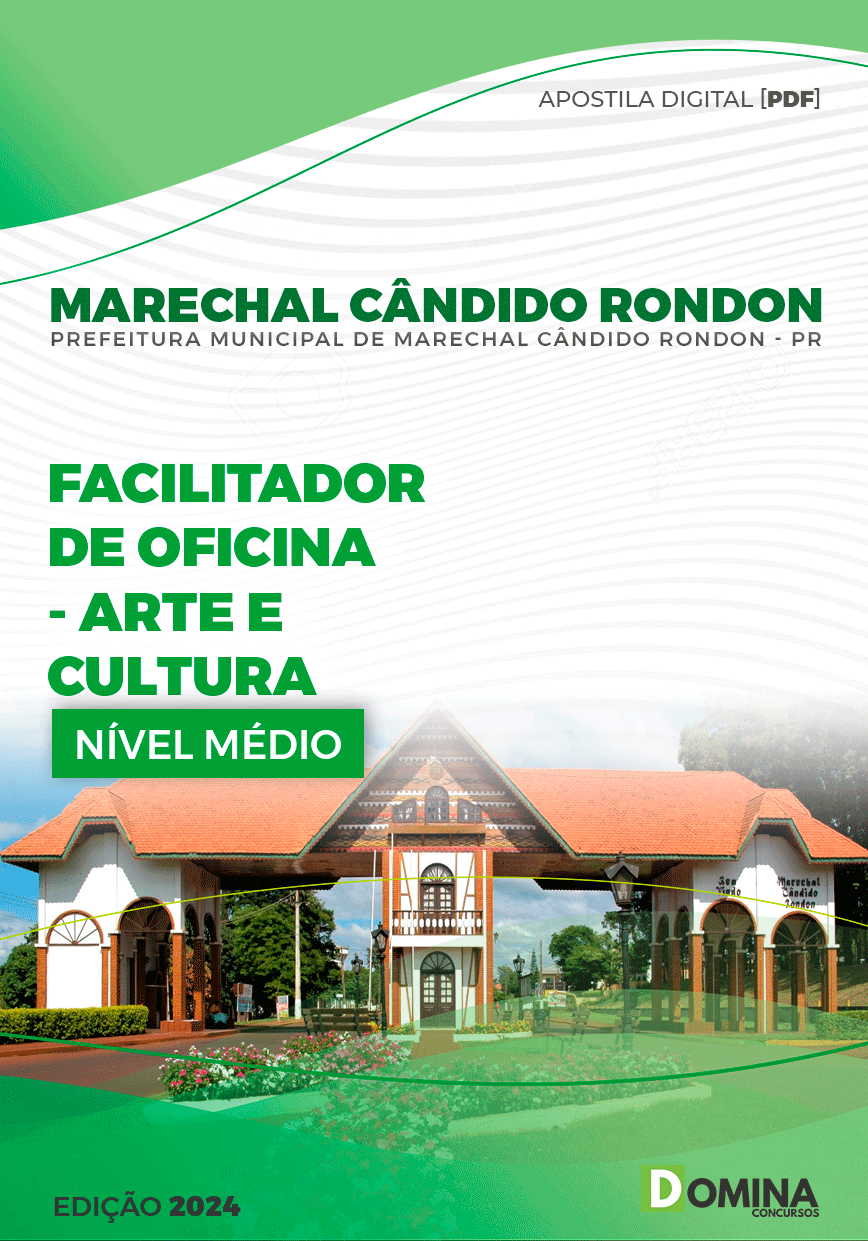 Apostila Marechal Cândido Rondon PR 2024 Facilitador Arte