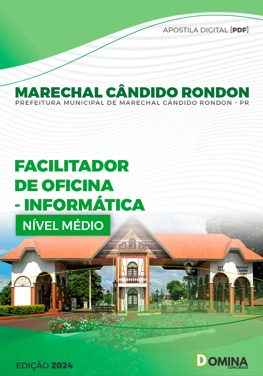 Apostila Marechal Cândido Rondon PR 2024 Facilitador Informática