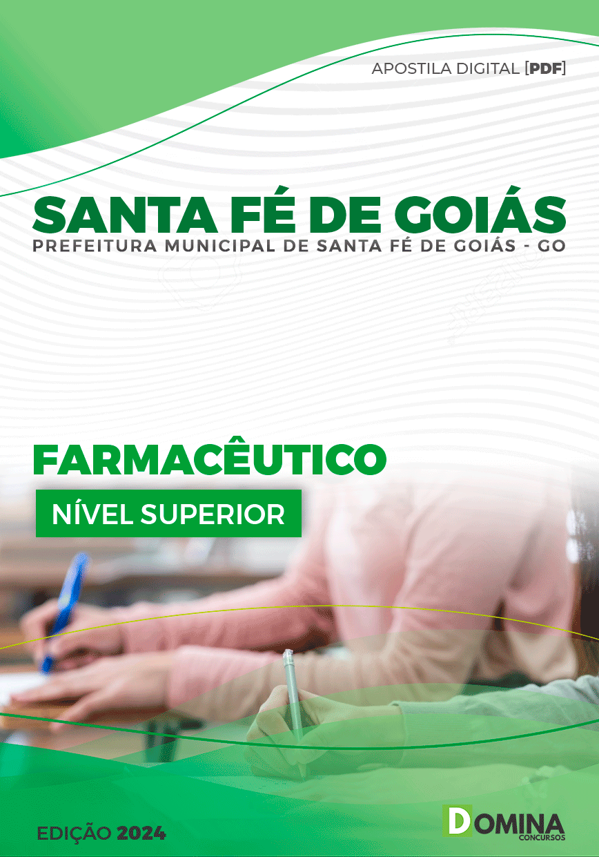 Apostila Prefeitura Santa Fé Goiás GO 2024 Farmacêutico