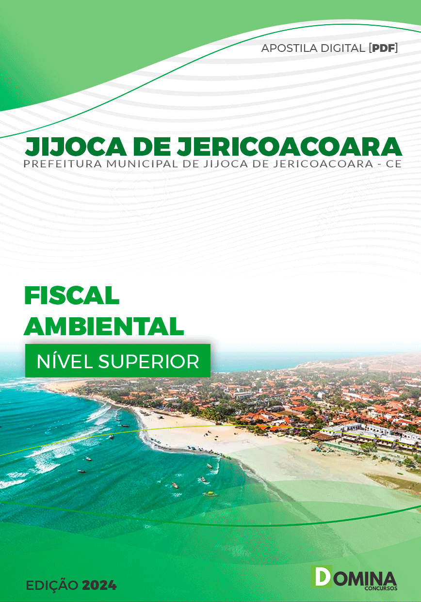 Apostila Prefeitura Jijoca de Jericoacora CE 2024 Fiscal Ambiental