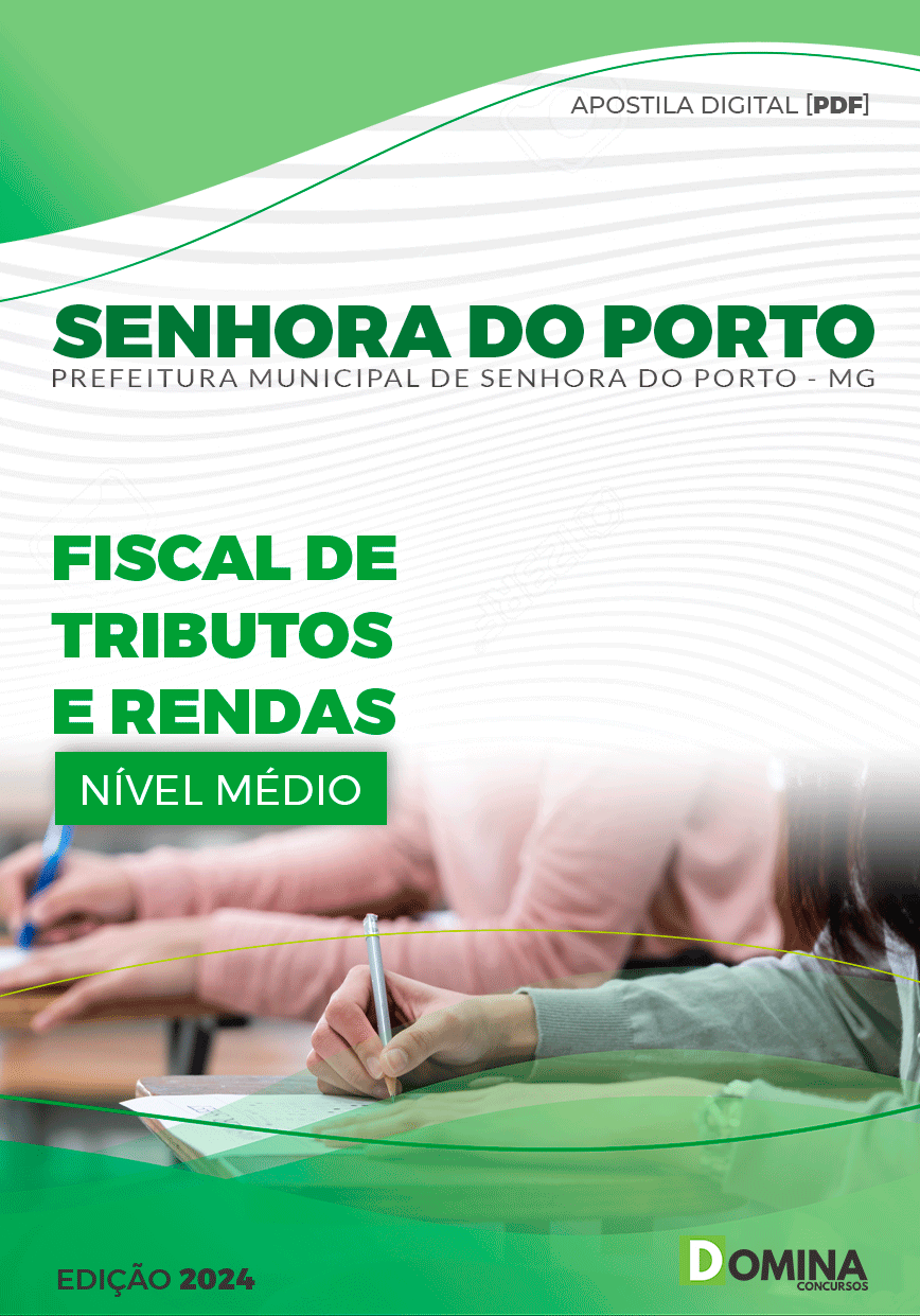 Apostila Prefeitura Senhora Porto MG 2024 Fiscal de Tributos