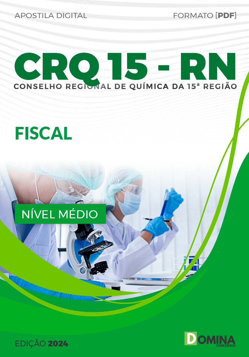 Apostila CRQ 15 RN 2024 Fiscal