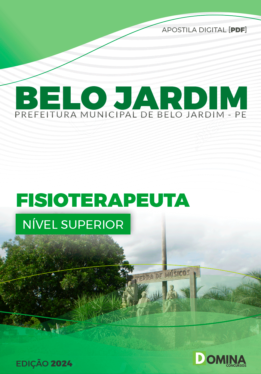Apostila Prefeitura Belo Jardim PE 2024 Fisioterapeuta