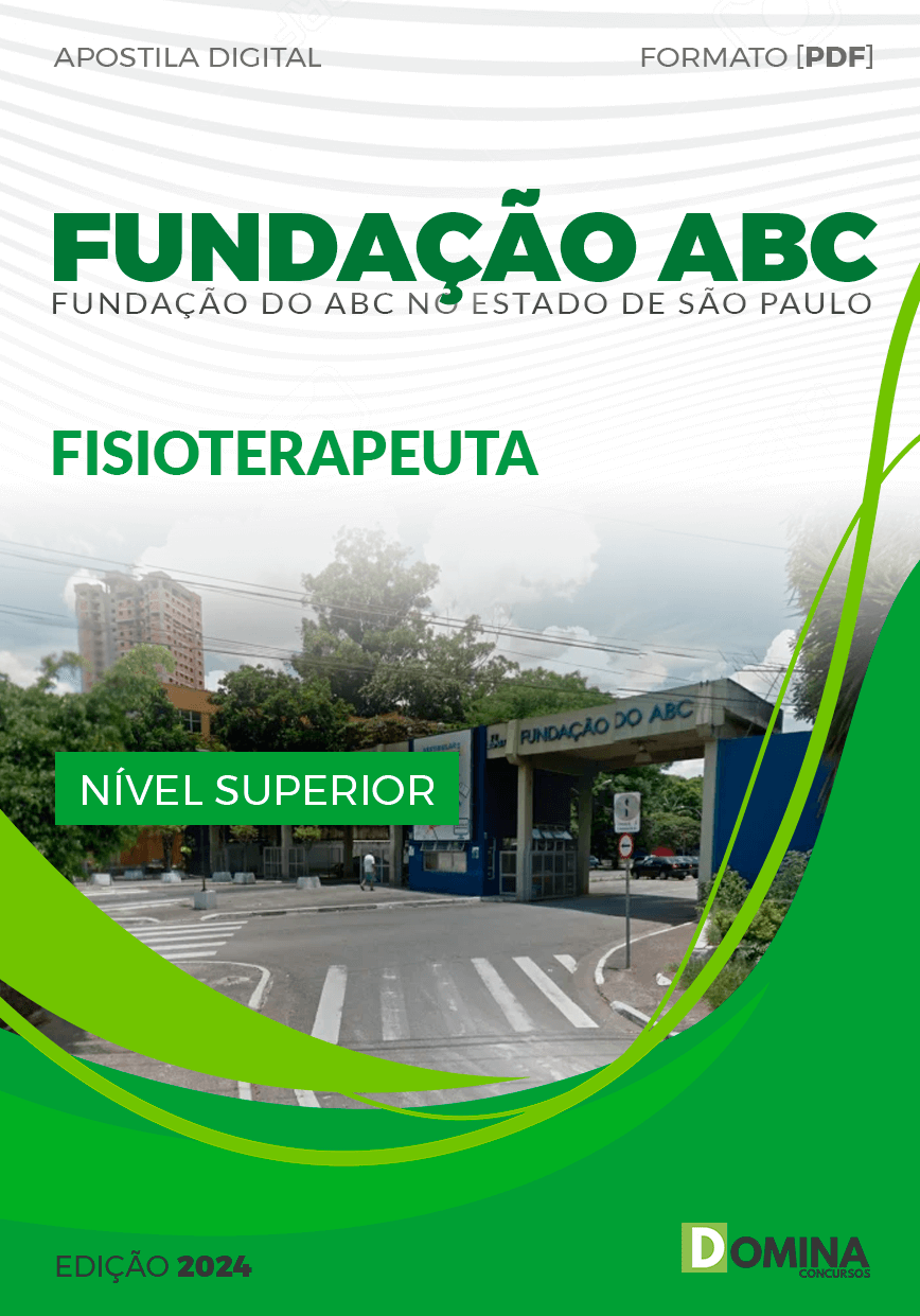 Apostila Fundação do ABC SP 2024 Fisioterapeuta